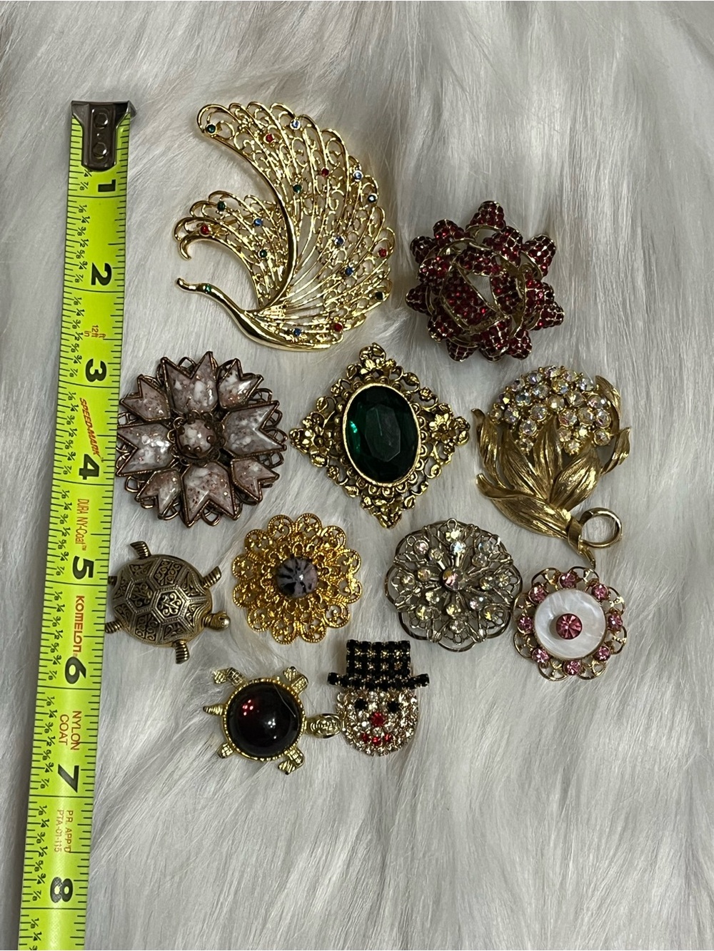 Vintage Brooch Lot - Picture 8 of 13